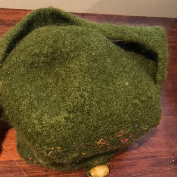 Felted Wool Shoulder Bag - Picture 6 of 12